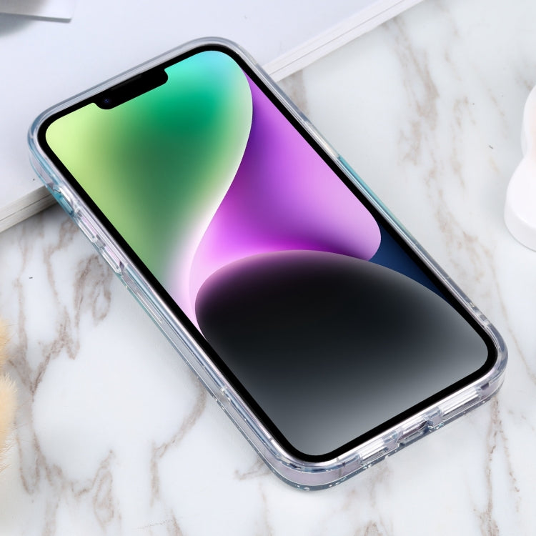 For iPhone 15 DFANS DESIGN Golden Diamond TPU+PC Phone Case(Blue) - iPhone 15 Cases by DFANS DESIGN | Online Shopping UK | buy2fix