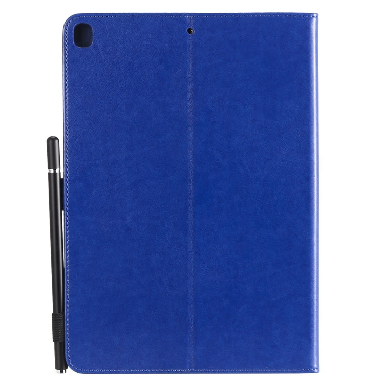 For iPad 10.2 / Air (2019) / Pro 10.5 Cat Bee Embossing Pattern Horizontal Flip Leather Case with Holder & Card Slots & Wallet & Pen Slot & Wake-up / Sleep Function(Blue) - iPad 10.2 Cases by buy2fix | Online Shopping UK | buy2fix