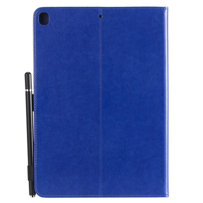 For iPad 10.2 / Air (2019) / Pro 10.5 Cat Bee Embossing Pattern Horizontal Flip Leather Case with Holder & Card Slots & Wallet & Pen Slot & Wake-up / Sleep Function(Blue) - iPad 10.2 Cases by buy2fix | Online Shopping UK | buy2fix