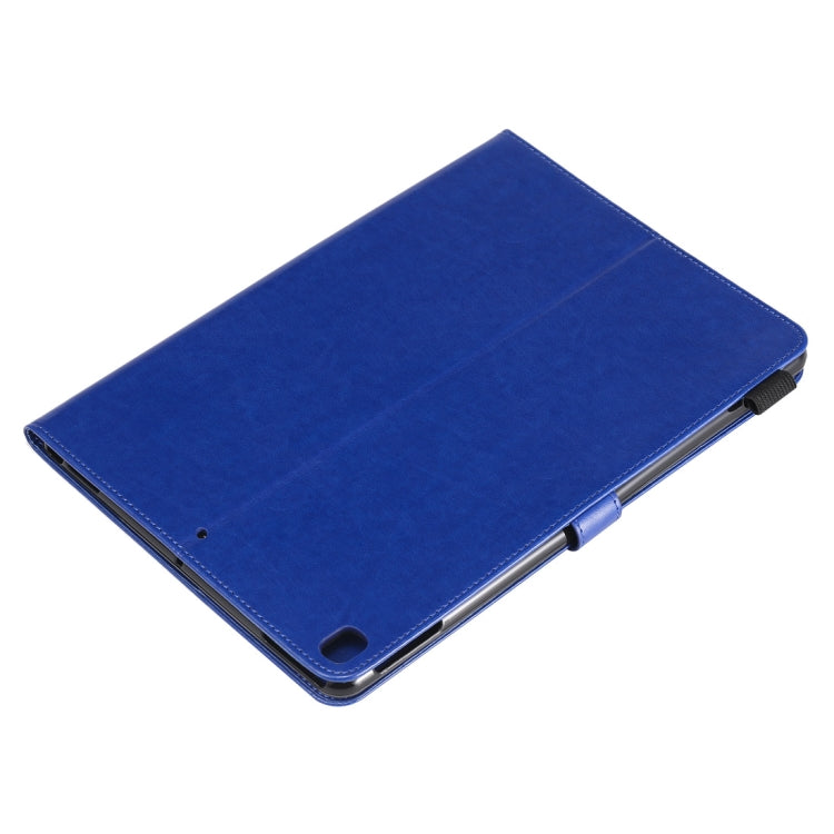 For iPad 10.2 / Air (2019) / Pro 10.5 Cat Bee Embossing Pattern Horizontal Flip Leather Case with Holder & Card Slots & Wallet & Pen Slot & Wake-up / Sleep Function(Blue) - iPad 10.2 Cases by buy2fix | Online Shopping UK | buy2fix