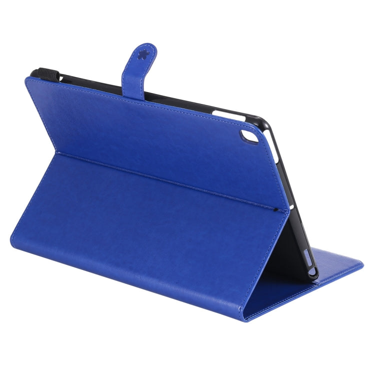For iPad 10.2 / Air (2019) / Pro 10.5 Cat Bee Embossing Pattern Horizontal Flip Leather Case with Holder & Card Slots & Wallet & Pen Slot & Wake-up / Sleep Function(Blue) - iPad 10.2 Cases by buy2fix | Online Shopping UK | buy2fix