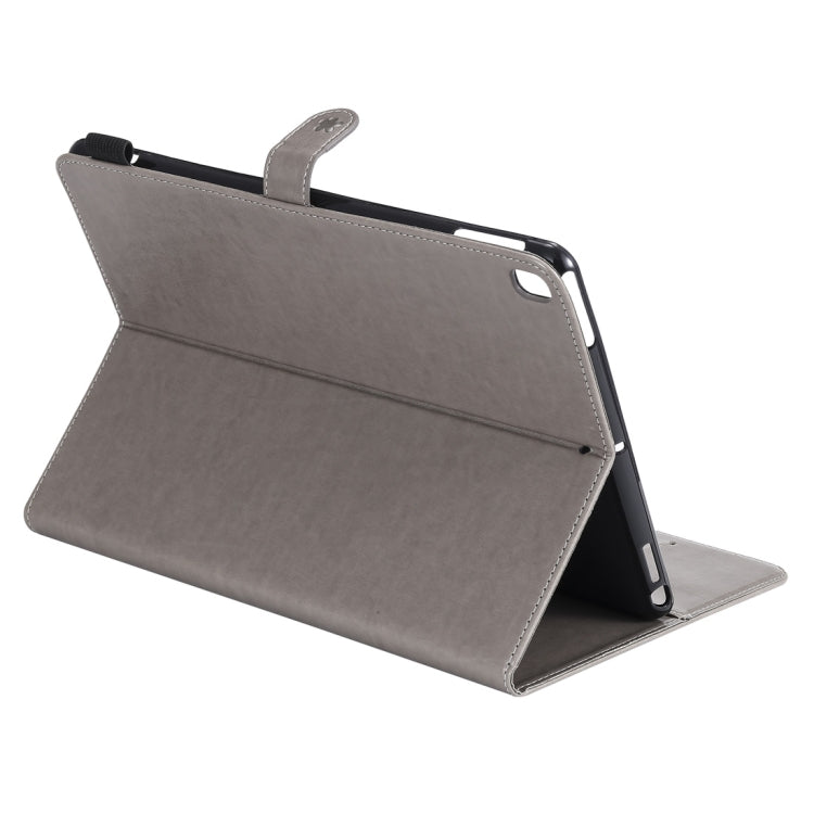 For iPad 10.2 / Air (2019) / Pro 10.5 Cat Bee Embossing Pattern Horizontal Flip Leather Case with Holder & Card Slots & Wallet & Pen Slot & Wake-up / Sleep Function(Grey) - iPad 10.2 Cases by buy2fix | Online Shopping UK | buy2fix