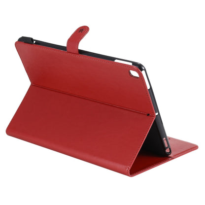 For iPad 10.2 / Air (2019) / Pro 10.5 Cat Bee Embossing Pattern Horizontal Flip Leather Case with Holder & Card Slots & Wallet & Pen Slot & Wake-up / Sleep Function(Red) - iPad 10.2 Cases by buy2fix | Online Shopping UK | buy2fix