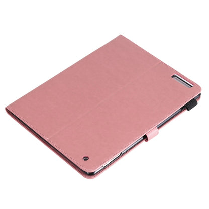 For iPad 4 / 3 / 2 Cat Bee Embossing Pattern Horizontal Flip Leather Case with Holder & Card Slots & Wallet & Pen Slot & Wake-up / Sleep Function(Pink) - iPad 4 & 3 & 2 Cases by buy2fix | Online Shopping UK | buy2fix