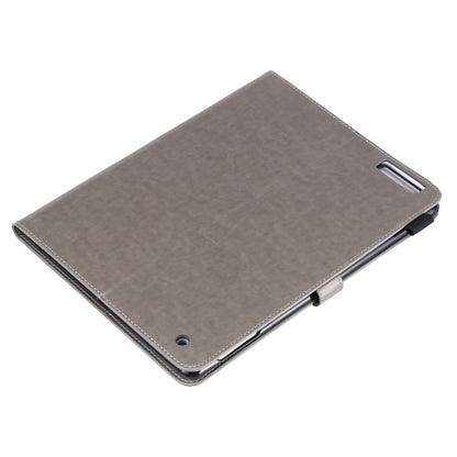 For iPad 4 / 3 / 2 Cat Bee Embossing Pattern Horizontal Flip Leather Case with Holder & Card Slots & Wallet & Pen Slot & Wake-up / Sleep Function(Grey) - iPad 4 & 3 & 2 Cases by buy2fix | Online Shopping UK | buy2fix