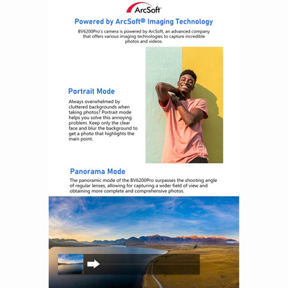 Blackview BV6200 Pro, 6GB+128GB, IP68/IP69K/MIL-STD-810H, 6.56 inch Android 13 MediaTek Helio P35 Octa Core, Network: 4G, OTG, NFC(Green) by Blackview