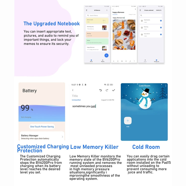 Blackview BV6200 Pro, 6GB+128GB, IP68/IP69K/MIL-STD-810H, 6.56 inch Android 13 MediaTek Helio P35 Octa Core, Network: 4G, OTG, NFC(Green) by Blackview