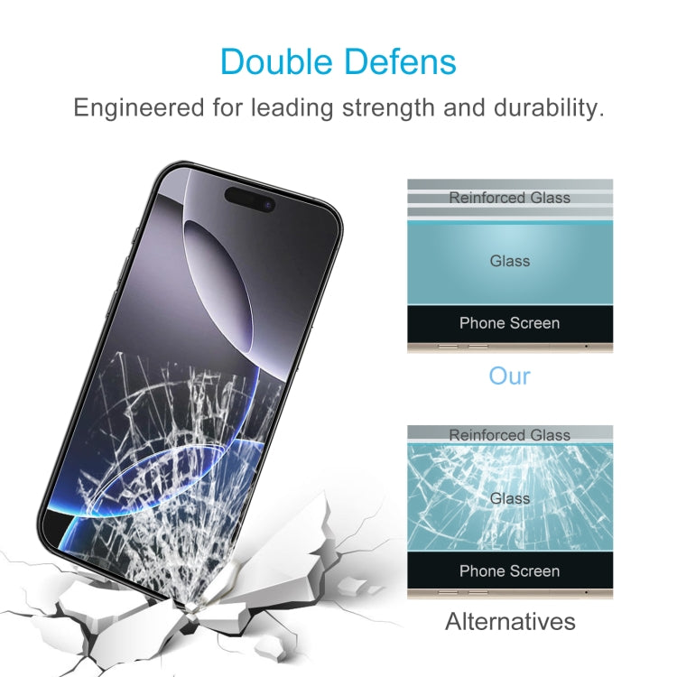 For iPhone 16 Pro Max 0.26mm 9H 2.5D Tempered Glass Film - iPhone 16 Pro Max Tempered Glass by DIYLooks | Online Shopping UK | buy2fix