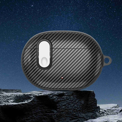 For Beats Studio Buds Switch Carbon Fiber Wireless Earphones Protective Case(Black White) - Other Case by buy2fix | Online Shopping UK | buy2fix