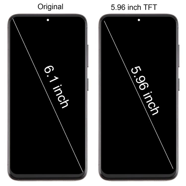 For Samsung Galaxy S23 SM-S911B EU Version TFT LCD Screen Digitizer Full Assembly with Frame, Not Supporting Fingerprint Identification -  by buy2fix | Online Shopping UK | buy2fix