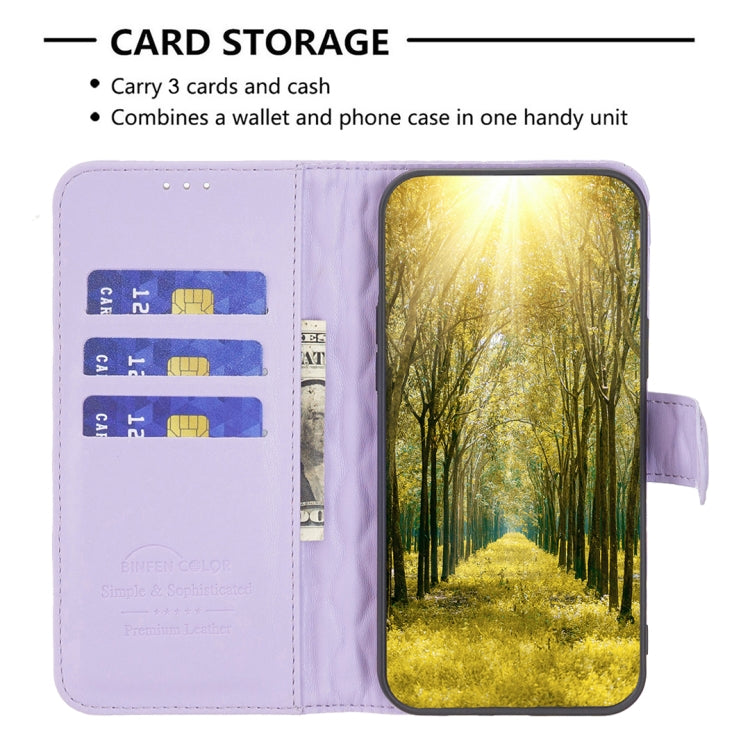 For Honor X7a Diamond Lattice Wallet Flip Leather Phone Case(Purple) - Honor Cases by buy2fix | Online Shopping UK | buy2fix