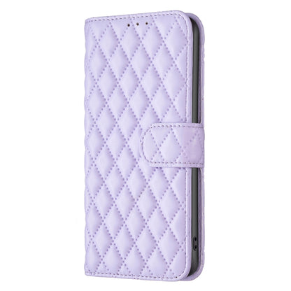 For Honor X8b Diamond Lattice Wallet Flip Leather Phone Case(Purple) - Honor Cases by buy2fix | Online Shopping UK | buy2fix