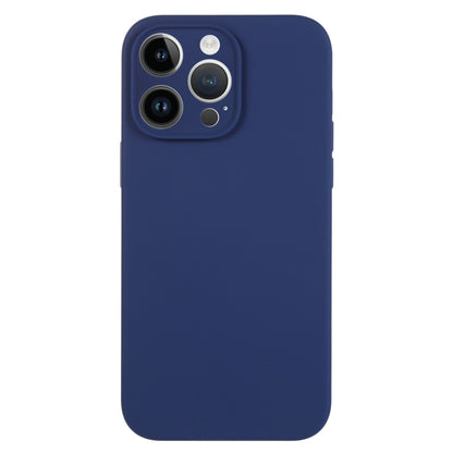 For iPhone 13 Pro Pure Color Liquid Silicone Fine Pore Phone Case(Royal Blue) by buy2fix