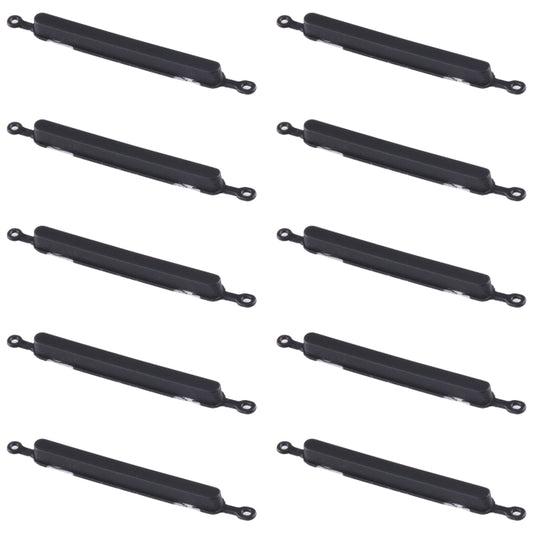 For Samsung Galaxy A03s SM-A037 10pcs Volume Control Button(Black) - Home key & Side Key by buy2fix | Online Shopping UK | buy2fix
