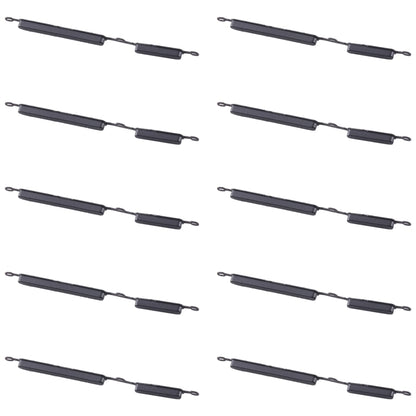 For Samsung Galaxy A03 SM-A035 10pcs Power Button + Volume Control Button(Black) - Home key & Side Key by buy2fix | Online Shopping UK | buy2fix