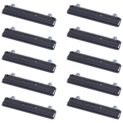 For Samsung Galaxy Z Flip 5G SM-F707 10pcs Volume Control Button(Black) - Home key & Side Key by buy2fix | Online Shopping UK | buy2fix