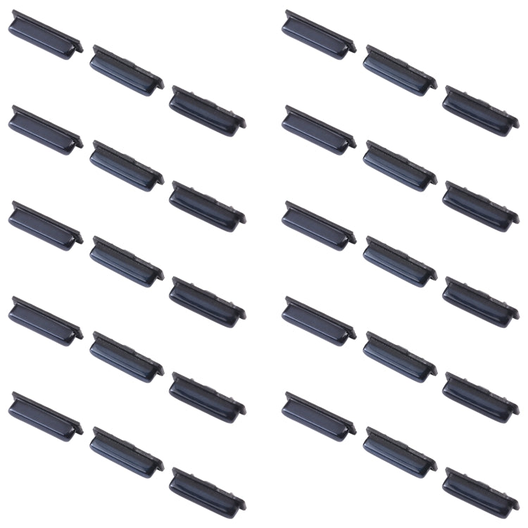 For Samsung Galaxy J4+ SM-J415 10pcs Power Button + Volume Control Button(Black) - Home key & Side Key by buy2fix | Online Shopping UK | buy2fix