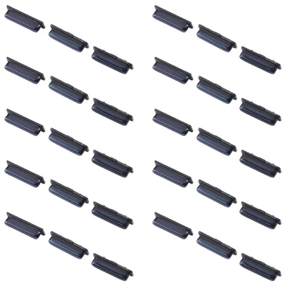 For Samsung Galaxy J4+ SM-J415 10pcs Power Button + Volume Control Button(Black) - Home key & Side Key by buy2fix | Online Shopping UK | buy2fix