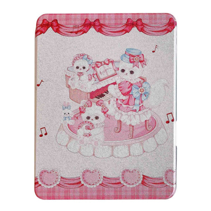 For iPad Pro 12.9 2022 / 2021 / 2020 Painted Magnetic Split Leather Tablet Case(Bichon Frise) - iPad Pro 12.9 (2022/2021) Cases by buy2fix | Online Shopping UK | buy2fix