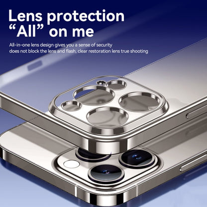 For iPhone 15 Plus SULADA Electroplating Frosted TPU Phone Case(Silver) - iPhone 15 Plus Cases by SULADA | Online Shopping UK | buy2fix