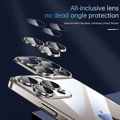 For iPhone 15 Pro SULADA JINGJIA Series Lens Protector PC Phone Case(Silver) - iPhone 15 Pro Cases by SULADA | Online Shopping UK | buy2fix