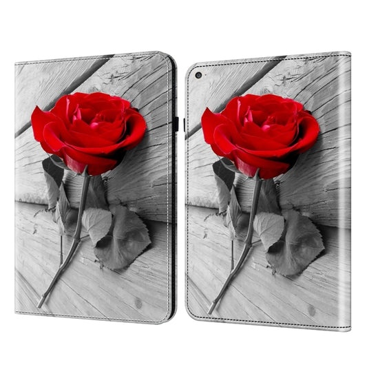 For iPad Air / Air 2 / 9.7 2017 / 2018 Crystal Texture Painted Leather Tablet Case(Rose) - iPad 9.7 (2018) & (2017) Cases by buy2fix | Online Shopping UK | buy2fix