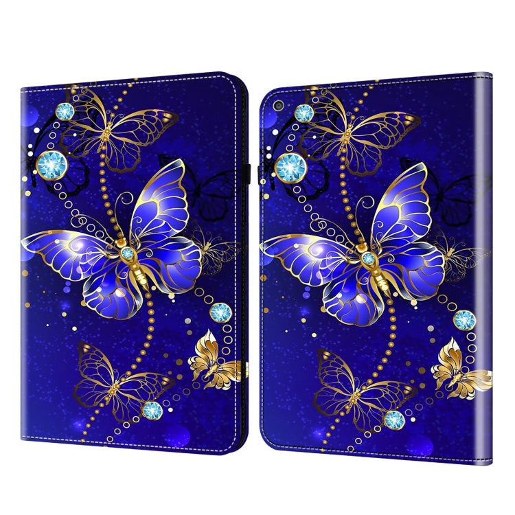 For iPad Air / Air 2 / 9.7 2017 / 2018 Crystal Texture Painted Leather Tablet Case(Diamond Butterflies) - iPad 9.7 (2018) & (2017) Cases by buy2fix | Online Shopping UK | buy2fix