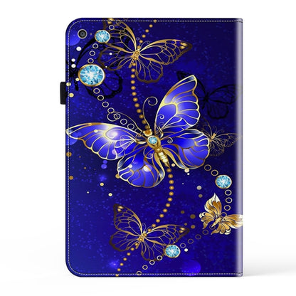 For iPad Air / Air 2 / 9.7 2017 / 2018 Crystal Texture Painted Leather Tablet Case(Diamond Butterflies) - iPad 9.7 (2018) & (2017) Cases by buy2fix | Online Shopping UK | buy2fix