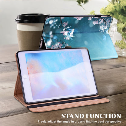 For iPad 10.2 2021 / 2020 Crystal Texture Painted Leather Tablet Case(Plum Bossom) - iPad 10.2 Cases by buy2fix | Online Shopping UK | buy2fix