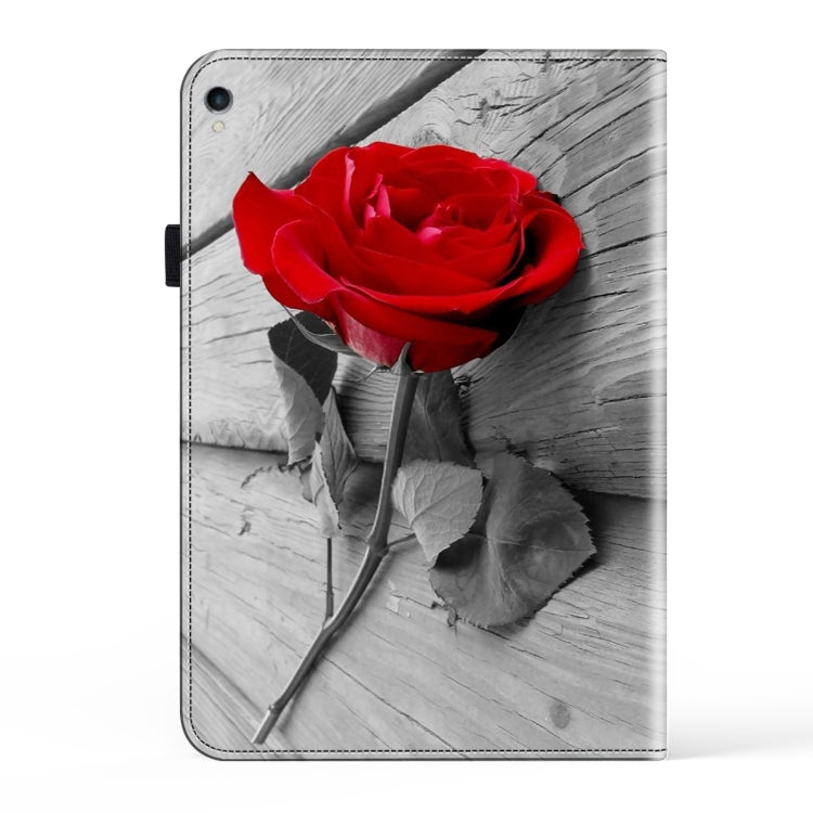 For iPad 10.2 2021 / 2020 Crystal Texture Painted Leather Tablet Case(Rose) - iPad 10.2 Cases by buy2fix | Online Shopping UK | buy2fix