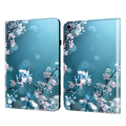 For iPad 2025 / 2022 Crystal Texture Painted Leather Tablet Case(Plum Bossom) - iPad 2025 / 2022 Cases by buy2fix | Online Shopping UK | buy2fix