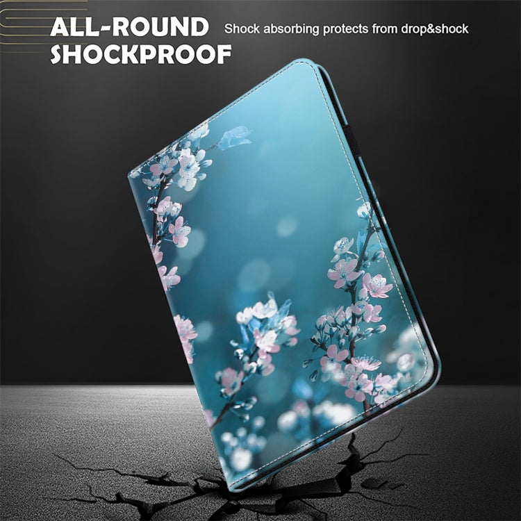 For iPad 2025 / 2022 Crystal Texture Painted Leather Tablet Case(Plum Bossom) - iPad 2025 / 2022 Cases by buy2fix | Online Shopping UK | buy2fix