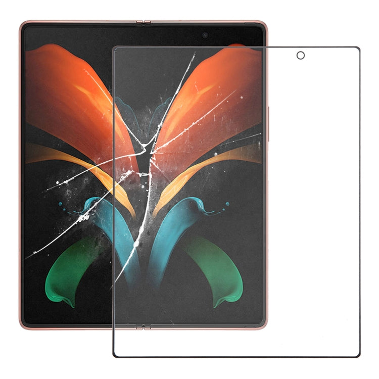 For Samsung Galaxy Z Fold2 SM-F916B/W21 LCD Screen Fold Film - Outer Glass Lens by buy2fix | Online Shopping UK | buy2fix