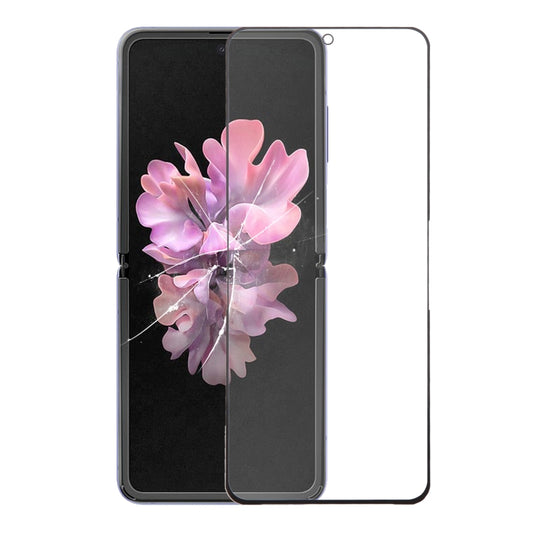 For Samsung Galaxy Z Flip SM-F700 LCD Screen Fold Film - Outer Glass Lens by buy2fix | Online Shopping UK | buy2fix