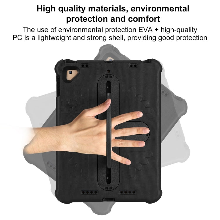 For iPad Air 2 / 9.7 2017 / 2018 Shield 360 Rotation Handle EVA Shockproof PC Tablet Case(Black) - iPad 9.7 (2018) & (2017) Cases by buy2fix | Online Shopping UK | buy2fix