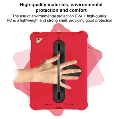 For iPad Air 2 / 9.7 2017 / 2018 Shield 360 Rotation Handle EVA Shockproof PC Tablet Case(Red Black) - iPad 9.7 (2018) & (2017) Cases by buy2fix | Online Shopping UK | buy2fix