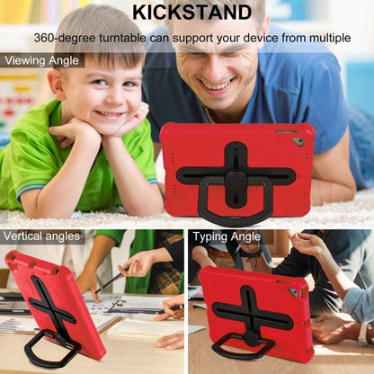 For iPad Air 2 / 9.7 2017 / 2018 Shield 360 Rotation Handle EVA Shockproof PC Tablet Case(Red Black) - iPad 9.7 (2018) & (2017) Cases by buy2fix | Online Shopping UK | buy2fix