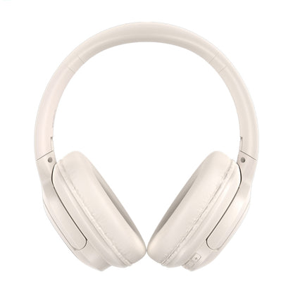 USAMS YH21 YH Series Wireless Bluetooth 5.3 Headset(Beige) - Headset & Headphone by USAMS | Online Shopping UK | buy2fix