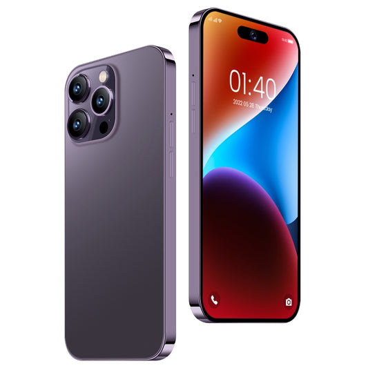 i15 Pro Max / U18, 2GB+16GB, 6.53 inch Screen, Face Identification, Android 9.1 SC7731E Quad Core, Network: 3G, Dual SIM(Purple) by buy2fix