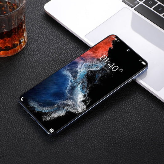 S23 Ultra / U19, 3GB+64GB, 6.53 inch Screen, Face ID & Side Fingerprint Identification, Android 9.1 MTK6753 Octa Core, Network: 4G, Dual SIM(Blue) by buy2fix