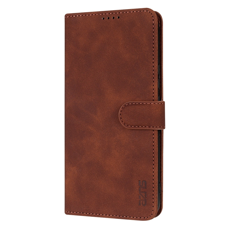 For Huawei Mate 70 Pro / 70 Pro+ AZNS Skin Feel Calf Texture Flip Leather Phone Case(Brown) - Huawei Cases by AZNS | Online Shopping UK | buy2fix