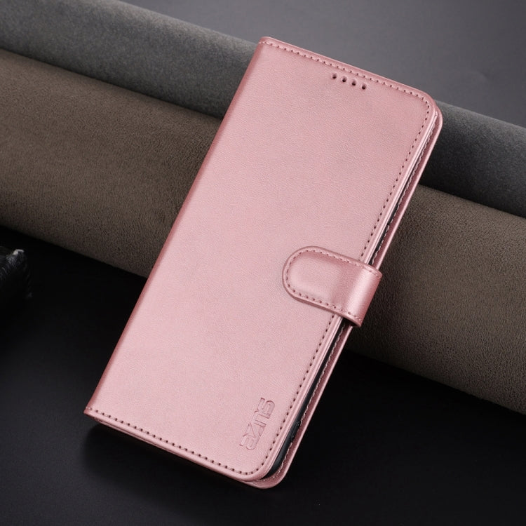 For Honor 90 Pro AZNS Skin Feel Calf Texture Flip Leather Phone Case(Rose Gold) - Honor Cases by AZNS | Online Shopping UK | buy2fix