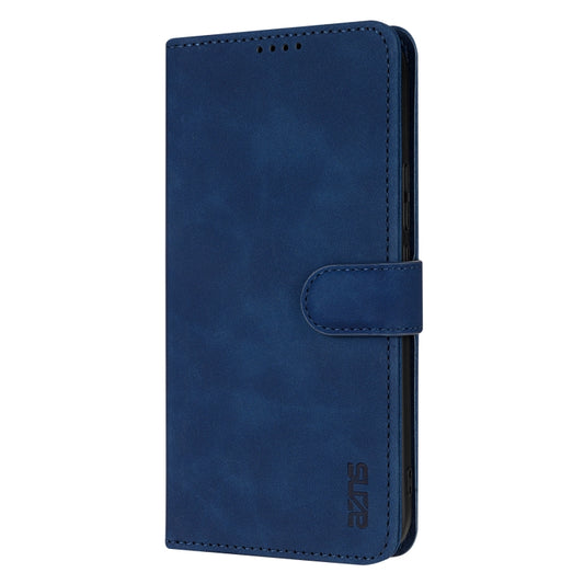 For Honor X60 Pro AZNS Skin Feel Calf Texture Flip Leather Phone Case(Blue) - Honor Cases by AZNS | Online Shopping UK | buy2fix