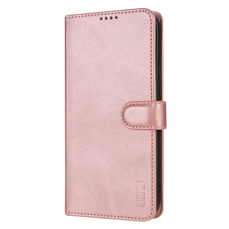 For Honor X60 AZNS Skin Feel Calf Texture Flip Leather Phone Case(Rose Gold) - Honor Cases by AZNS | Online Shopping UK | buy2fix