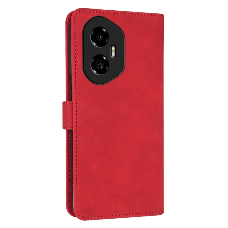 For Honor 300 AZNS Skin Feel Calf Texture Flip Leather Phone Case(Red) - Honor Cases by AZNS | Online Shopping UK | buy2fix