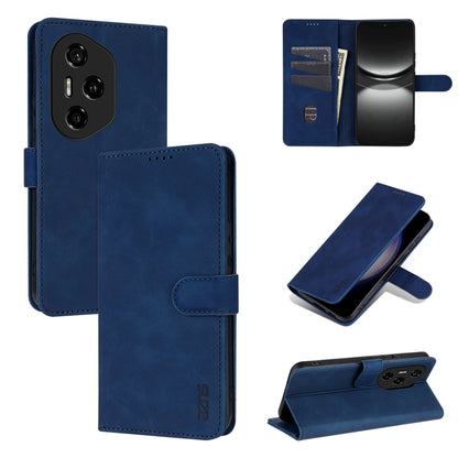 For Honor 300 Pro AZNS Skin Feel Calf Texture Flip Leather Phone Case(Blue) - Honor Cases by AZNS | Online Shopping UK | buy2fix