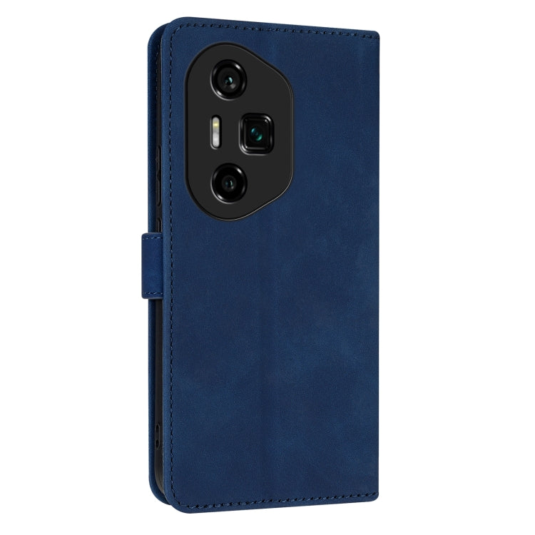 For Honor 300 Ultra AZNS Skin Feel Calf Texture Flip Leather Phone Case(Blue) - Honor Cases by AZNS | Online Shopping UK | buy2fix