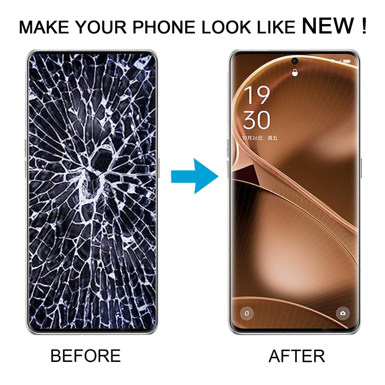 For OPPO Find X6 Pro PGEM110 Original AMOLED LCD Screen with Digitizer Full Assembly by buy2fix