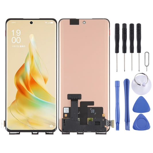 For OPPO Reno9 Pro Original AMOLED LCD Screen with Digitizer Full Assembly by buy2fix