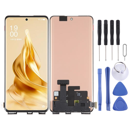 For OPPO Reno9 Pro+ Original AMOLED LCD Screen with Digitizer Full Assembly by buy2fix